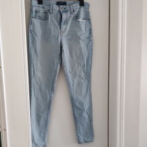 Aeropostale Women's Skinny Jeans in Light Blue